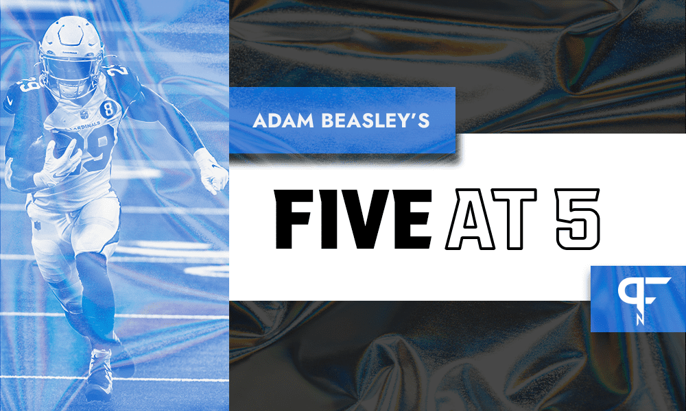NFL news today Adam Beasley Five at 5