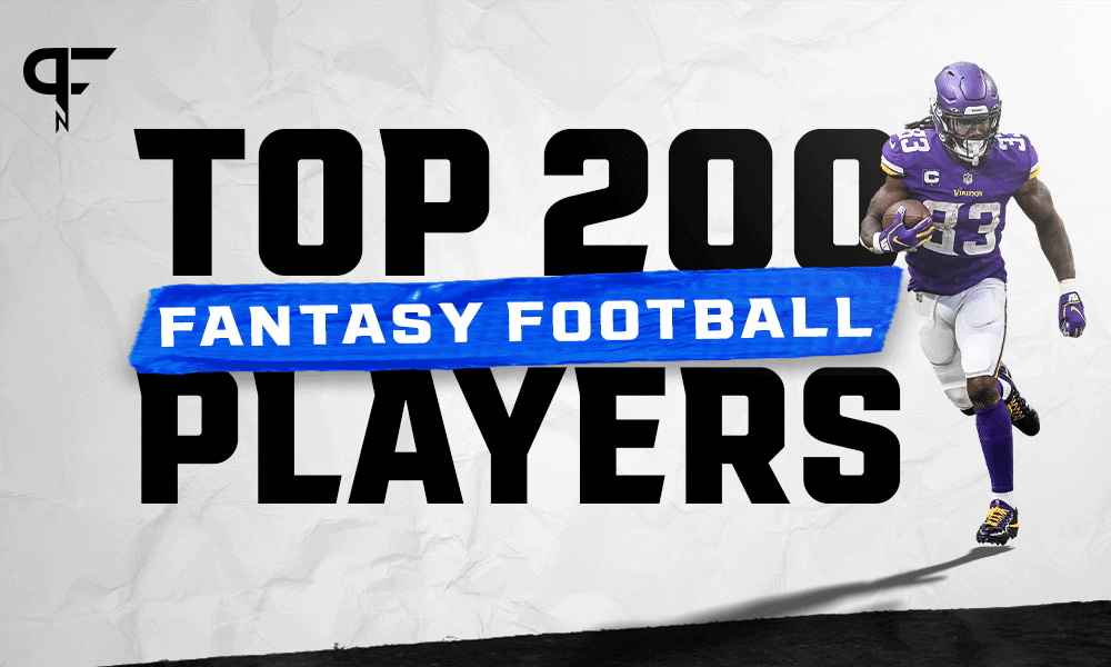 Top 200 Fantasy Football Players 2021: Rankings for PPR leagues