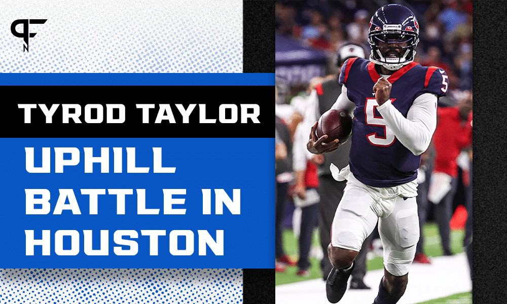 The Texans are finally embracing Tyrod Taylor, and trying to move