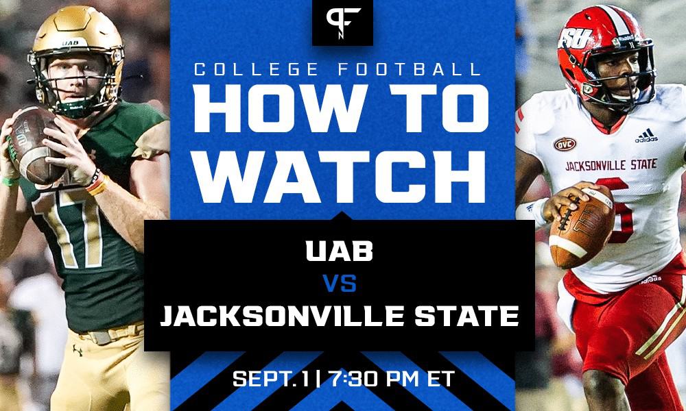 How to watch UAB vs. Jacksonville State in Week 1