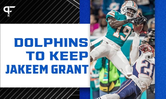 WR Jakeem Grant and the Miami Dolphins agree to restructured deal for 2021