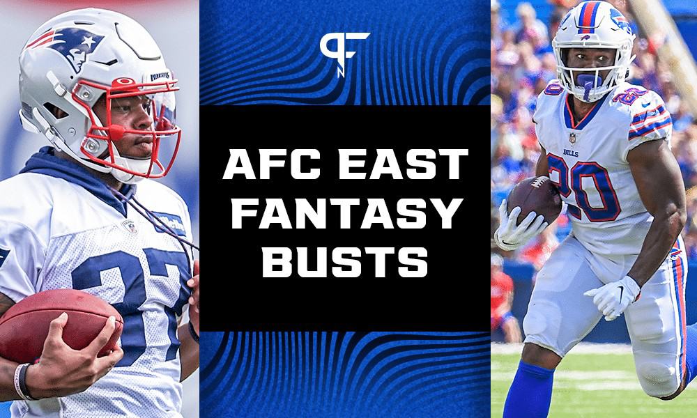 Fantasy Football Busts 2021: Damien Harris and Zack Moss highlight AFC East  potential busts