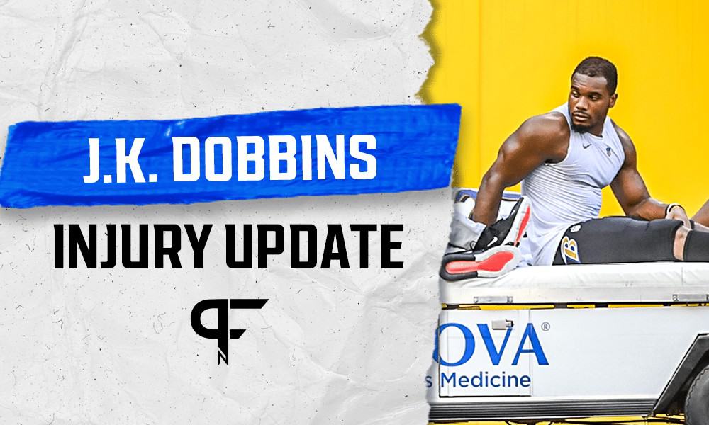 jk dobbins injury report