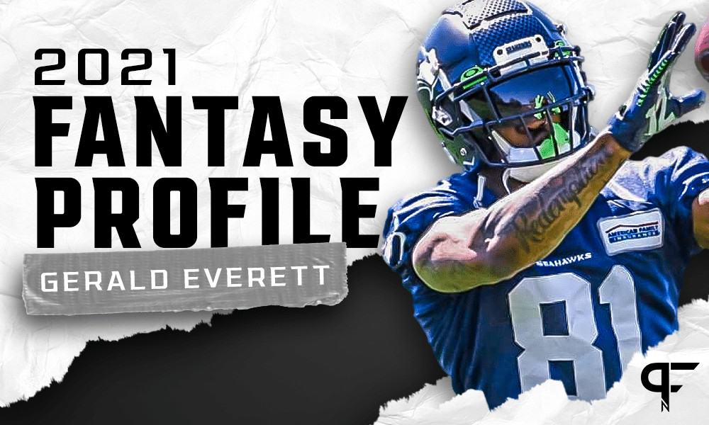 Gerald Everett's fantasy outlook and projection for 2021