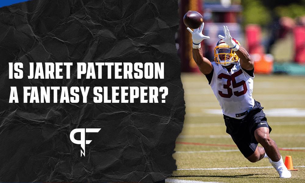 Is Jaret Patterson a sleeper in fantasy football in 2021?