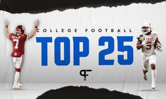 College Football: Pre-Season Top 25 