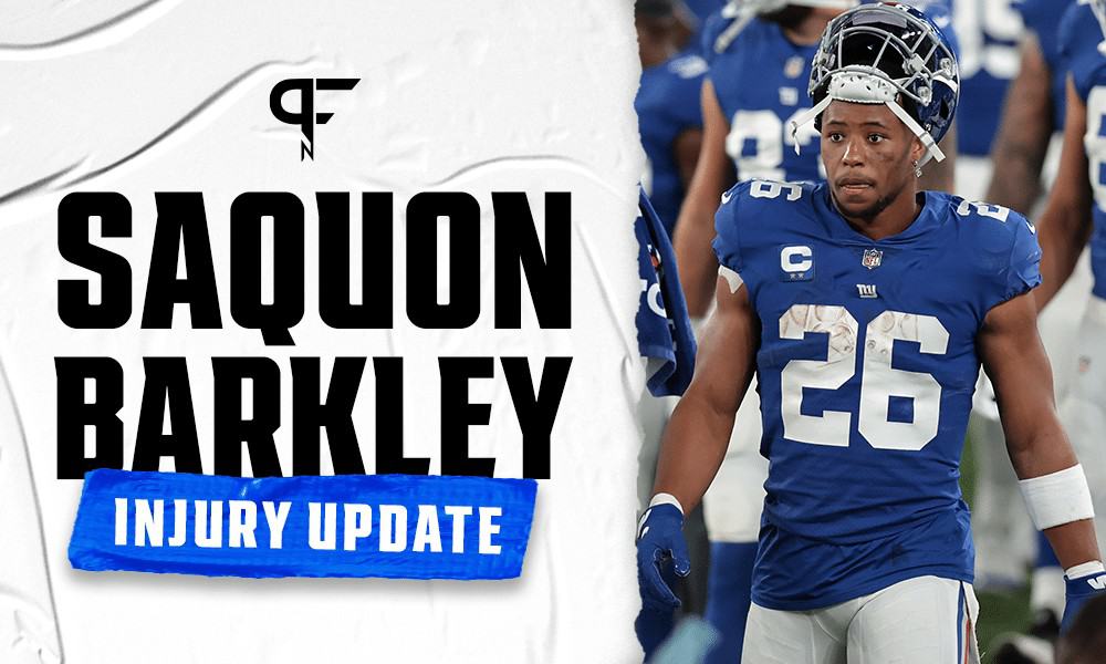 New York Giants' Saquon Barkley suffers ACL tear against Chicago