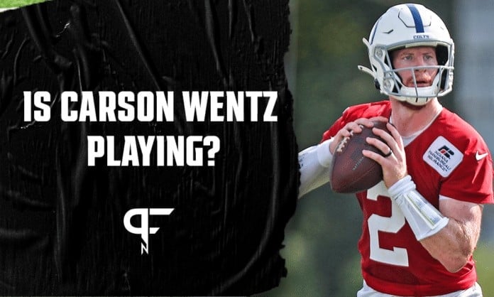 Is Carson Wentz playing tonight vs. Detroit?