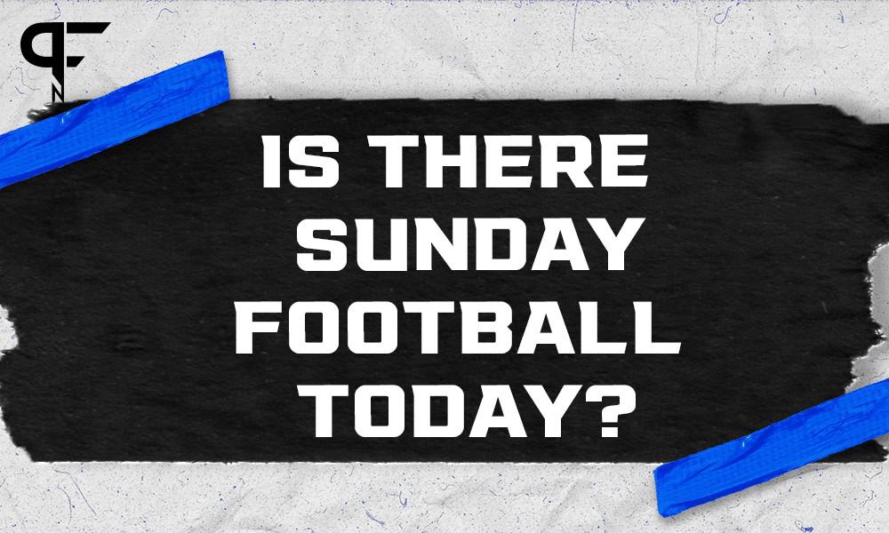 Are there Sunday football games today? NFL preseason games for Week 3