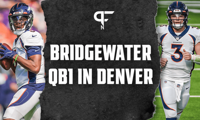 Teddy Bridgewater wins Broncos starting QB job over Drew Lock – NBC Sports  Chicago