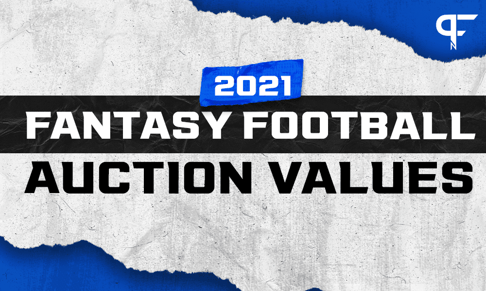 Fantasy Football Auction Values 2021: Half-PPR, superflex, and 1QB