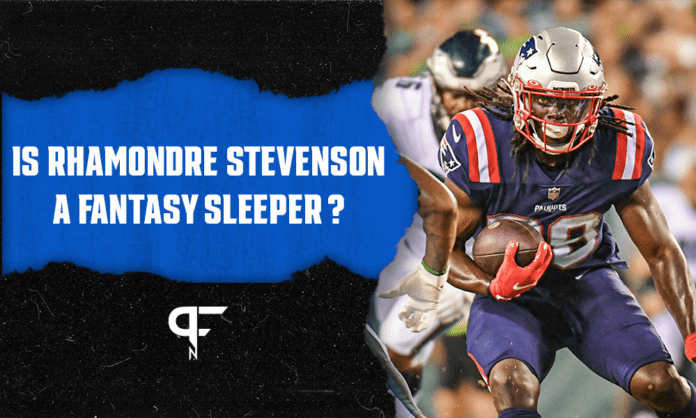 Rhamondre Stevenson Fantasy Football Outlook 2022 (RB Sleeper in Run-Heavy  Patriots Offense)