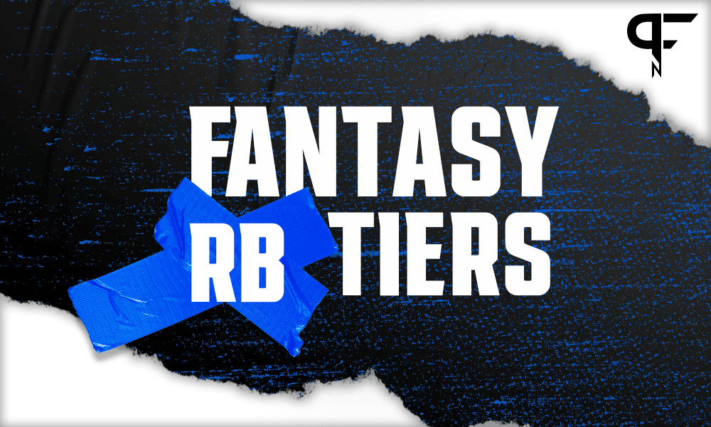 Running back fantasy rankings tiers are live 