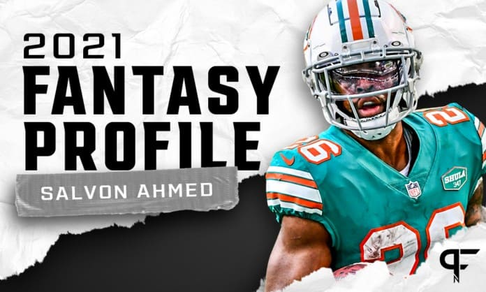 Salvon Ahmed's fantasy outlook and projection for 2021