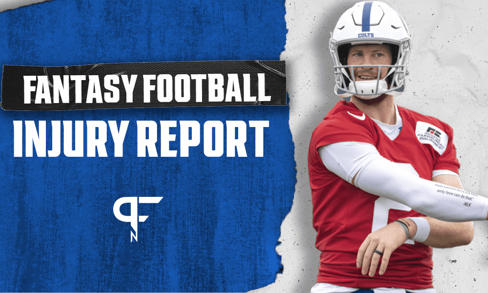 nfl injury report fantasy