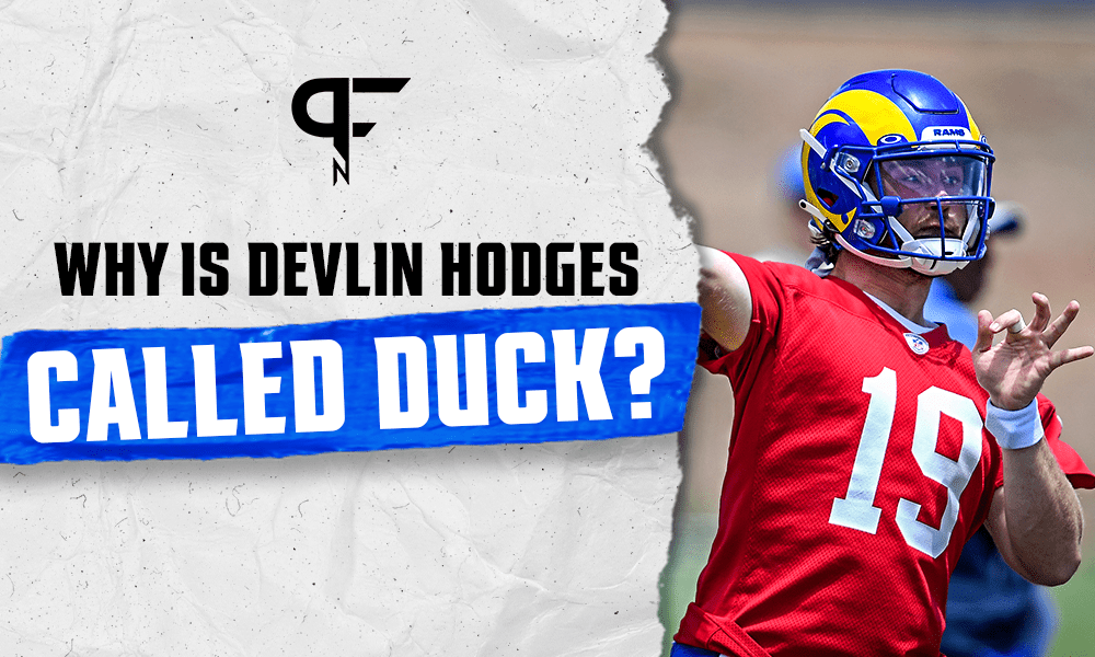 Why is Devlin Hodges called 'Duck'? How the Rams QB got his nickname