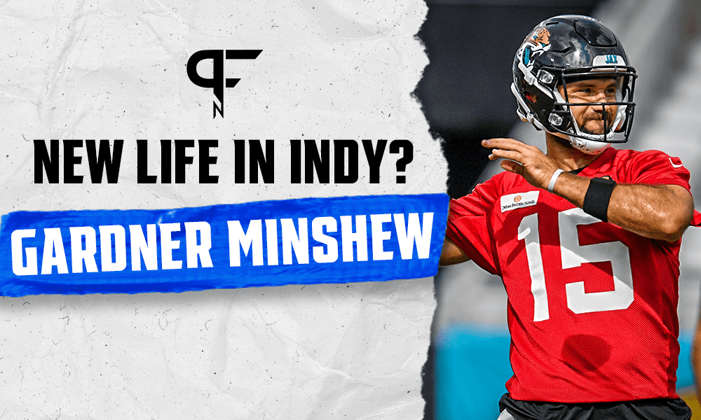 Gardner Minshew, Indianapolis Colts QB, NFL and PFF stats