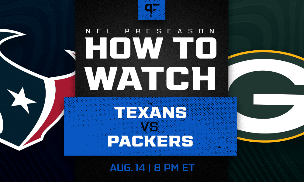 Texans vs. Packers: How to watch, start time, odds, live streams, TV channel