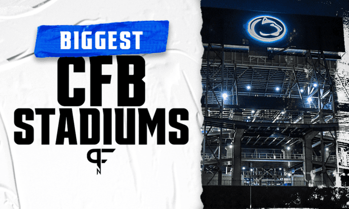 Top 25 biggest college football stadiums in the country
