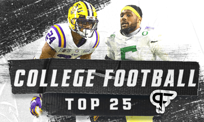 2021 Preseason Top 25 College Football Rankings, College Football