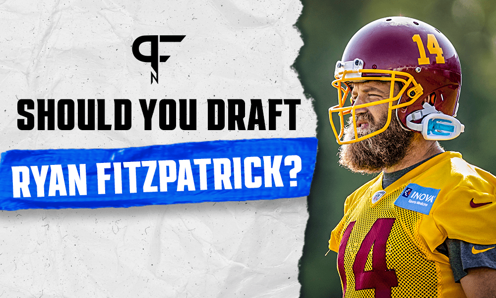 Washington Football starting QB: Ryan Fitzpatrick to start in Week 1 vs.  Chargers - DraftKings Network