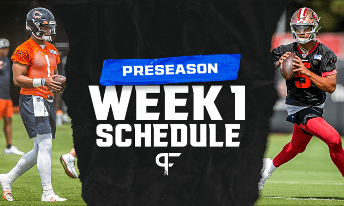 NFL Preseason Schedule 2022 