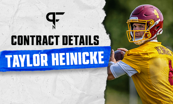 How Washington's Taylor Heinicke could earn up to $1.5 million in  incentives