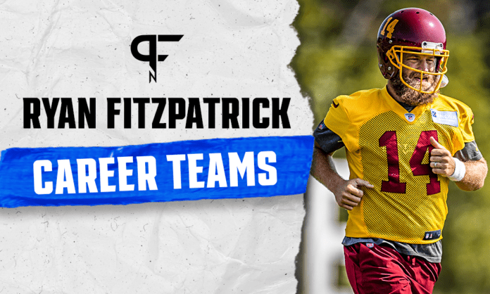 Ryan Fitzpatrick's changing teams again — see photos of him in 6 different  jerseys