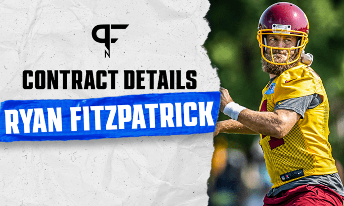 Ryan Fitzpatrick's contract details, salary cap impact, and bonuses
