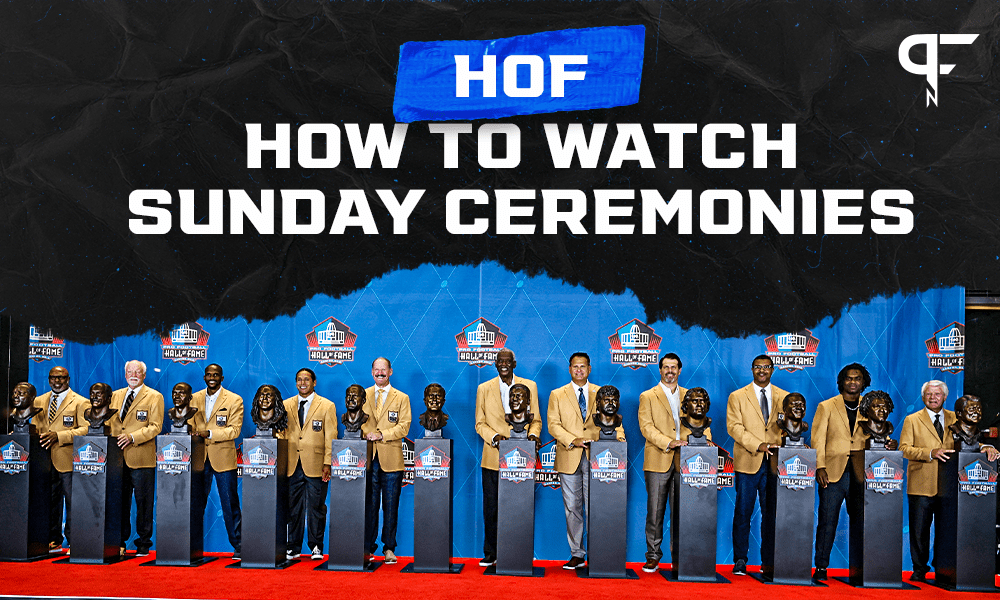 How to watch the 2021 Pro Football Hall of Fame weekend