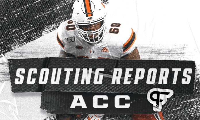ACC draft prospects and scouting reports for 2022 NFL Draft