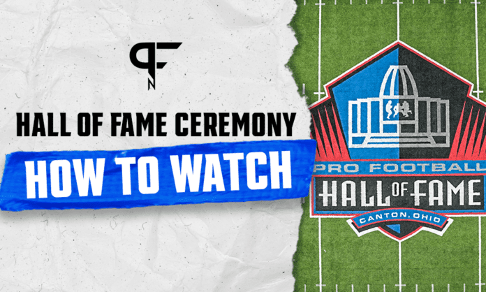 2019 Pro Football Hall of Fame ceremony: How to watch and stream