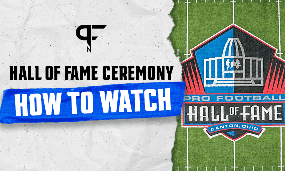 Pro Football Hall of Fame Class of 2022 enshrinement ceremony: Time, TV,  streaming info