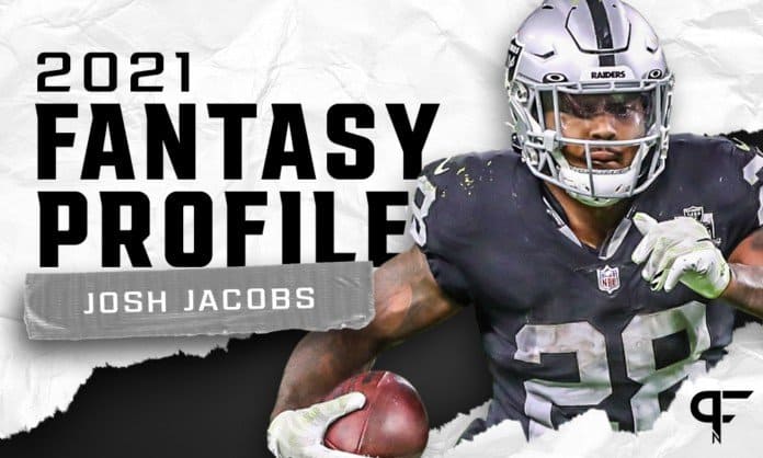 josh jacobs fantasy projections