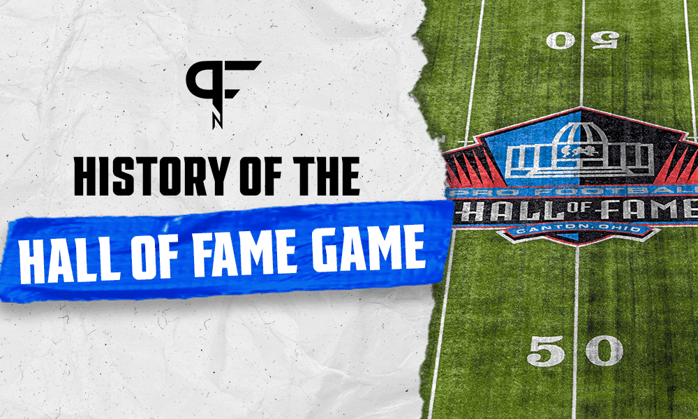 NFL Hall of Fame Game: When was the first Pro Football Hall of Fame Game?