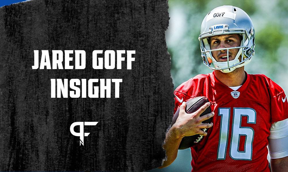 Next Gen Stats: Detroit Lions quarterback Jared Goff's 3 most