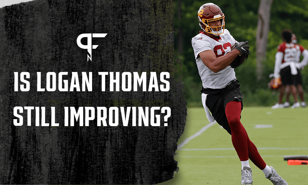 Breakout TE Logan Thomas still has room to improve in 2021