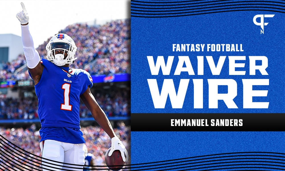 Emmanuel Sanders Waiver Wire Week 4: Fantasy analysis for Bills WR