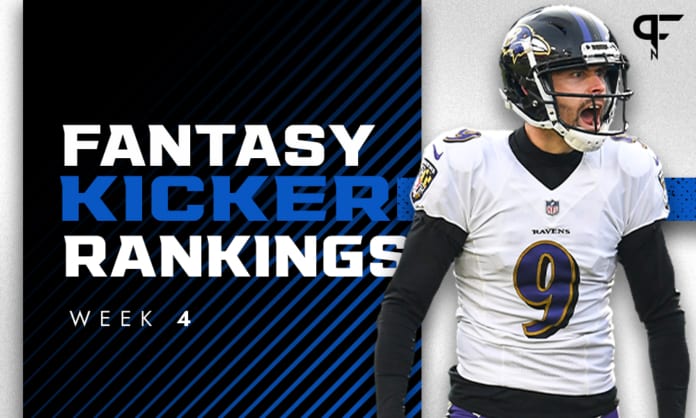 Week 4 shop kicker rankings