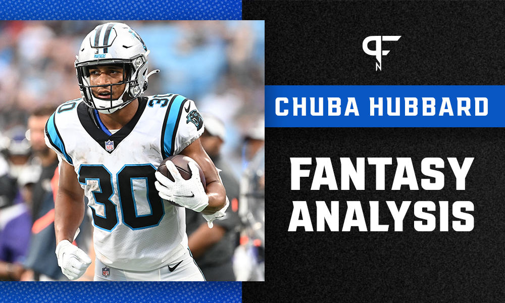 Carolina Panthers Chuba Hubbard, Fantasy Football Waiver Wire Gold