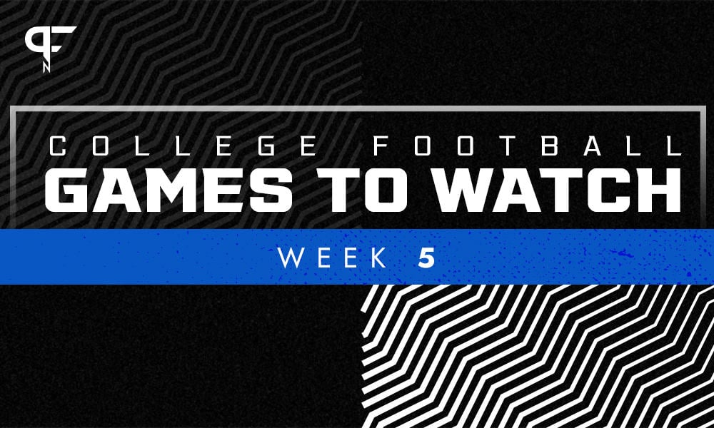 College football games today: Week 5 CFB schedule kicks off