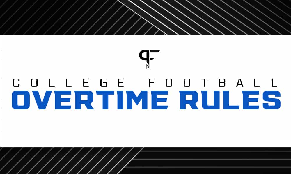 College football overtime rules explained (updated 2022)