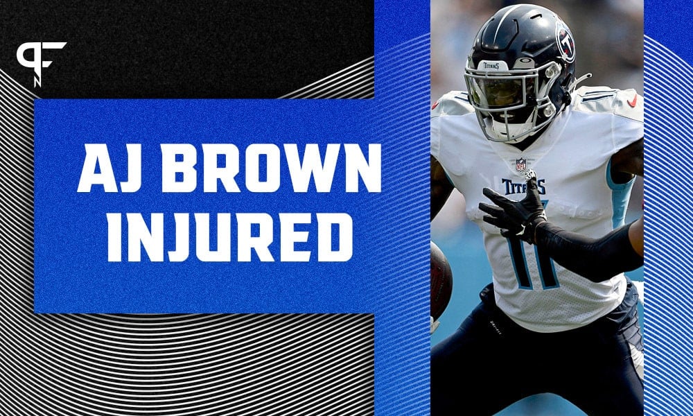 AJ Brown Out For Titans vs. Jets With Hamstring Injury