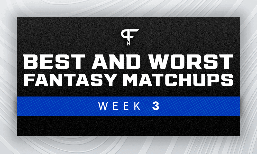 best fantasy matchups week 3