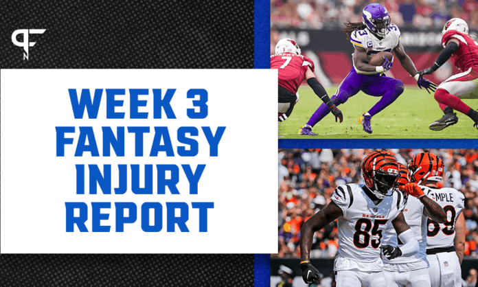 Fantasy Football Injury Report: Dalvin Cook, Darrell Henderson