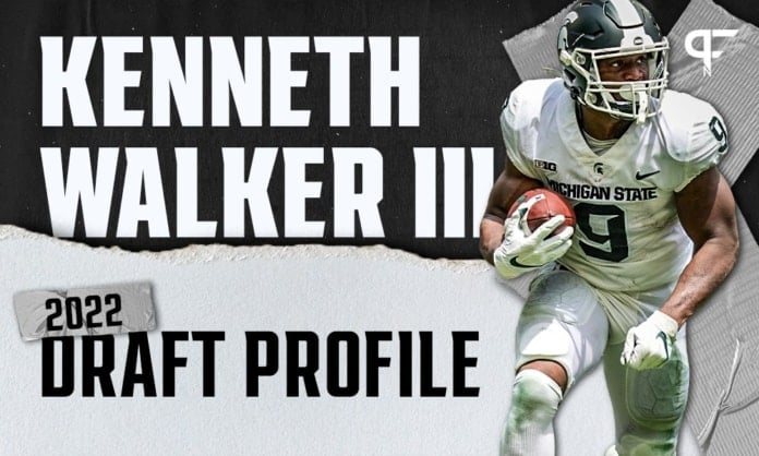 Kenneth Walker III, Michigan State RB | NFL Draft Scouting Report