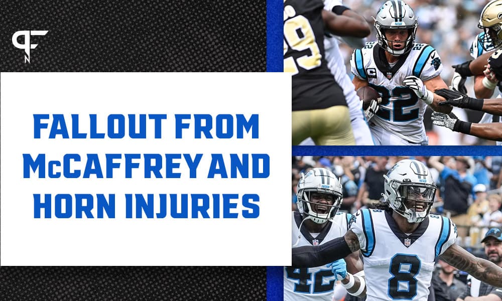 Panthers first-round cornerback Jaycee Horn breaks foot in TNF game