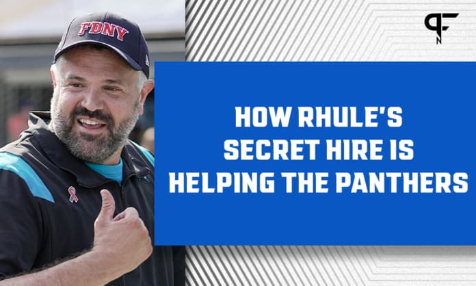 How Matt Rhule's secret hire is helping the Carolina Panthers