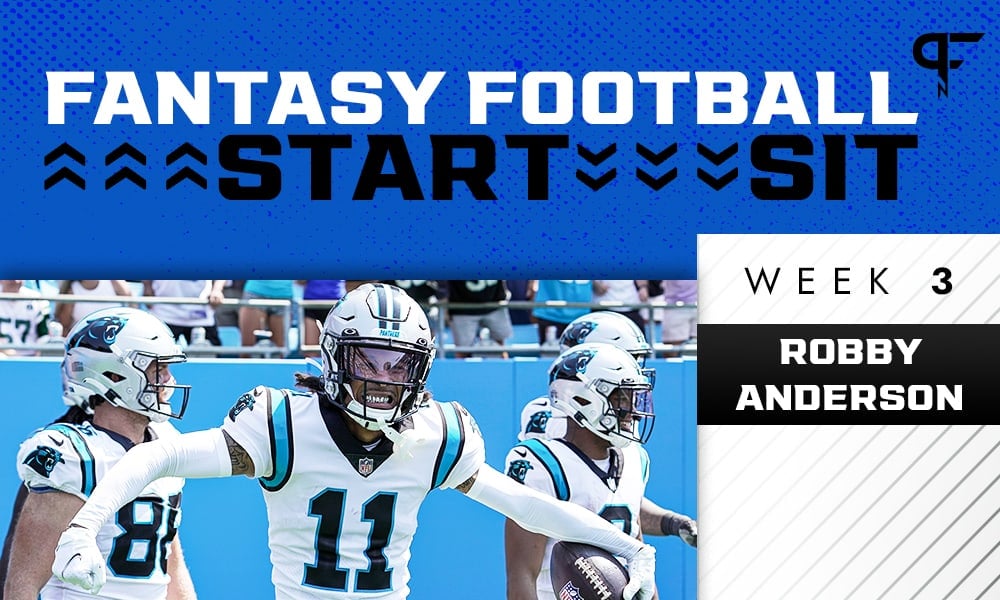Should you start or sit Robby Anderson in Week 3 fantasy football?