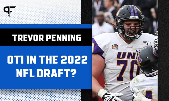 Can Northern Iowa tackle Trevor Penning be OT1 in the 2022 NFL Draft?